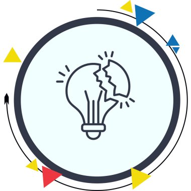 Dengelenmiş Profesyonel Markalaşma Grafik Sembolü