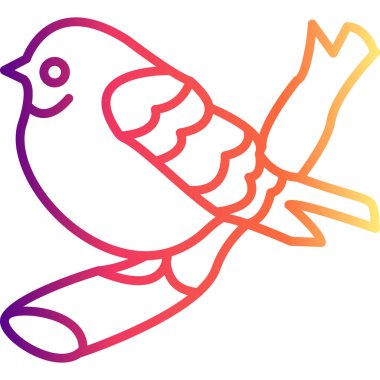 Doğu Bluebird Zarif Modern Marka Vektör Varlığı