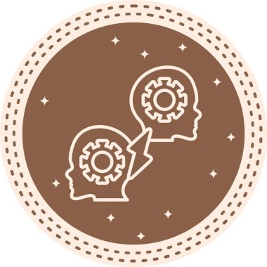 Çakışma Çözünürlüğü Web simgesi vektör çizimi