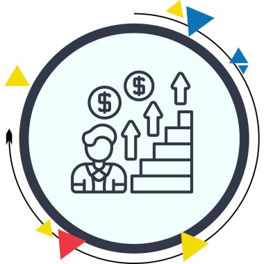 Kariyer Yenilikçi Düz Ürün Tasarım Sembolü