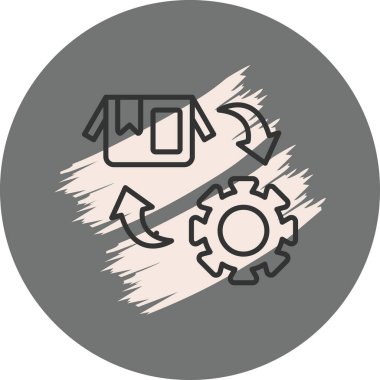 Ürün Yönetimi Yüksek Çözünürlüklü Sanat Sembolü