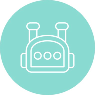 Bot Premium Çağdaş Düz Vektör Özelliği