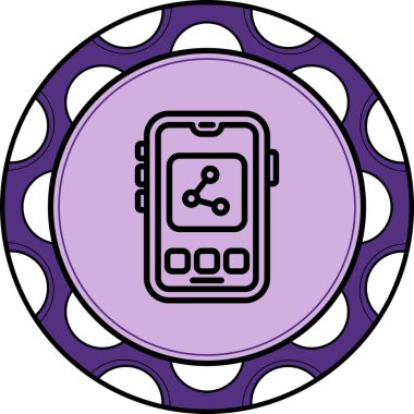 Web simge vektör çizim paylaşmak