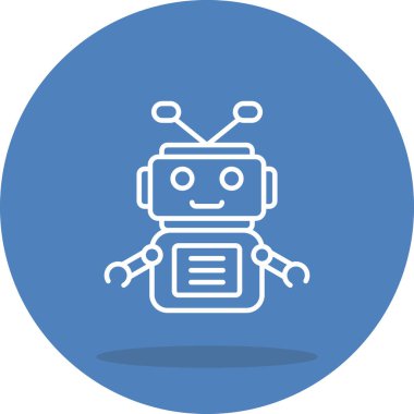 Robot Zarif Modern Markalaştırıcı Varlığı