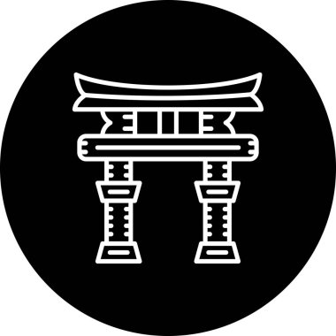 Itsukushima Tapınağı Temiz Dijital Sanat Düzeni