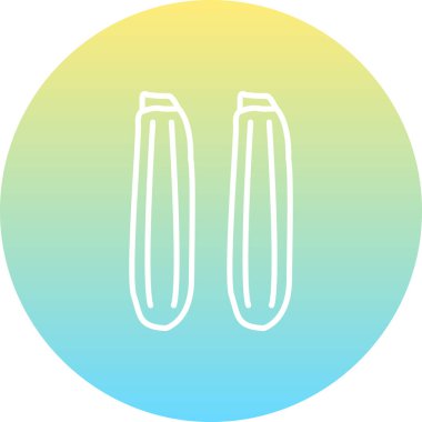 Kabak Yaratıcı Modern Düz Vektör Tasarımı