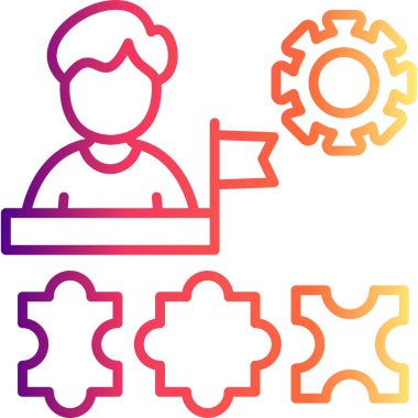 business leader, web simple icon