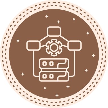 veri simgesi vektör illüstrasyon tasarımı