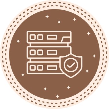 veri simgesi vektör illüstrasyon tasarımı