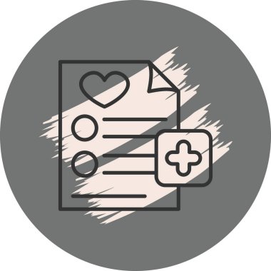 İstek Listesi web simgesi vektör illüstrasyonuna ekle