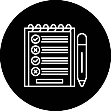 Proje web simgesi vektör illüstrasyonu