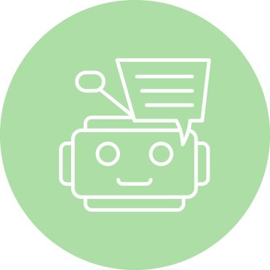 Bot Seçkin Markalaştırma Vektör Varlığı