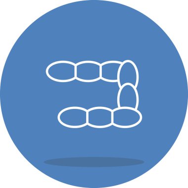 Androgen Minimum Düz Kullanıcı Deneyimi Sembolü