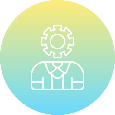 yönetim web simgesi vektör illüstrasyonu