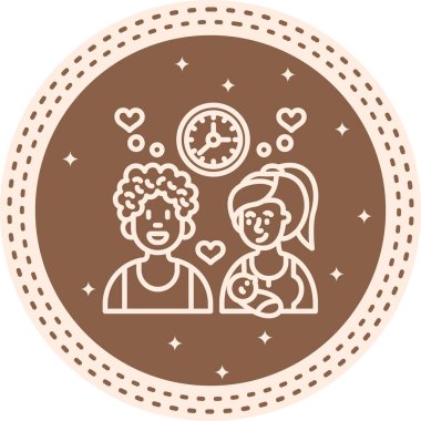 Aile Zamanı Dengeli Profesyonel Düz Sanat Düzeni