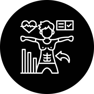 Abs web simgesi vektör illüstrasyonu