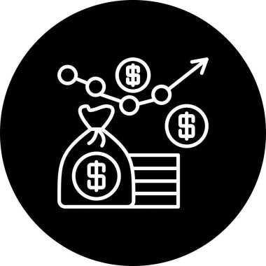 Pazarlama simgesi vektör illüstrasyon tasarımı