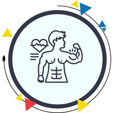 Kas ağı simgesi vektör illüstrasyonu