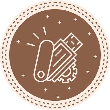 USB web simgesi, basit vektör illüstrasyonu