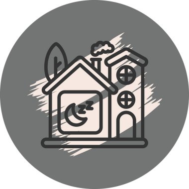 Ev, ay ve gece. uyku kipi