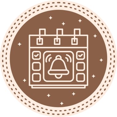 Hatırlatma Takvimi Dinamik Özel Dijital Sanat Düzeni