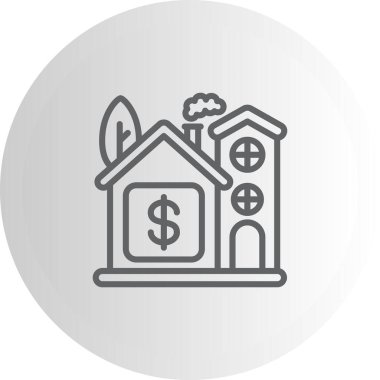 Ev Doları Yüksek Çözünürlüklü Sanat Sembolü