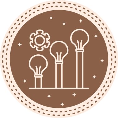 Yenilik simgesi vektör illüstrasyon tasarımı