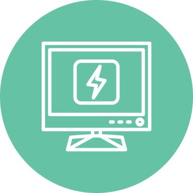 Geçerli web simgesi vektör illüstrasyonu