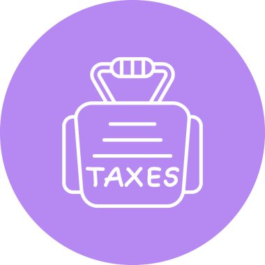 Vergi Ağırlığı Modern Dijital Sanat Nesnesi