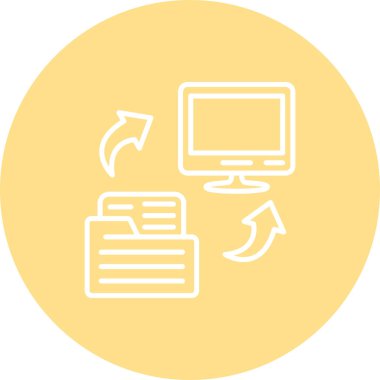 Veri Aktarımı Profesyonel Eşsiz Kullanıcı Arayüzü Düzeni