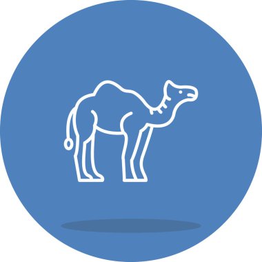 Deve Simgesi Vektör tasarımı