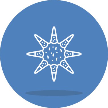 Pediastrum Simplex Rafmed Zarif Vektör Sanatı Nesnesi