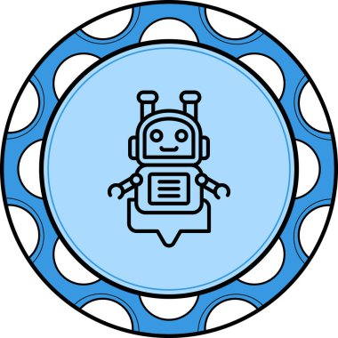 ileti web simgesi vektör illüstrasyonu