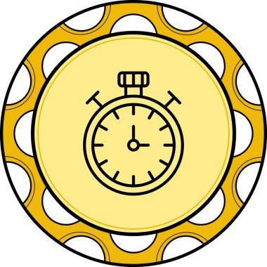 izle simge vektör çizimi tasarımı