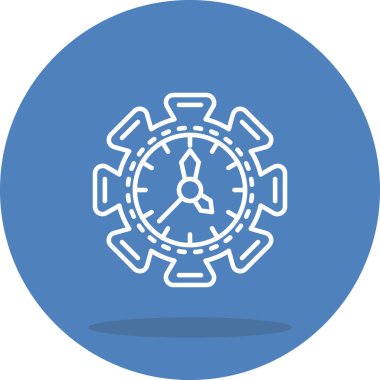 Zaman Yönetimi Profesyonel Yenilikçi Düz Tasarım Düzeni