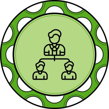 iş liderliği, web basit simgesi