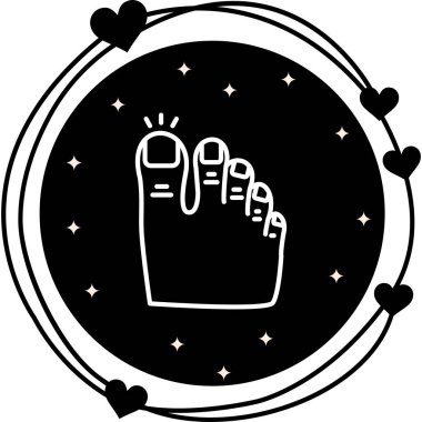 Toes Foot Professional Yenilikçi Düz Tasarım Düzeni