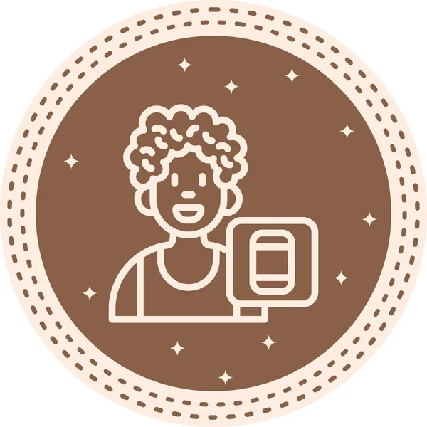 Kullanıcı Akıllı Telefon Simgesi, Basit Resim