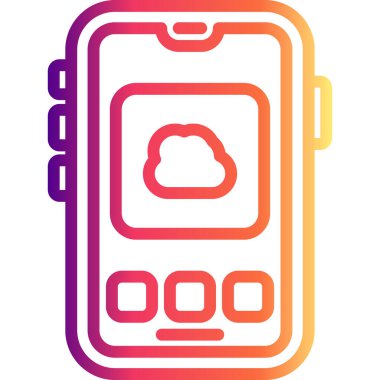 Mobil Bulut Zarif Modern Markalaştırıcı Varlığı