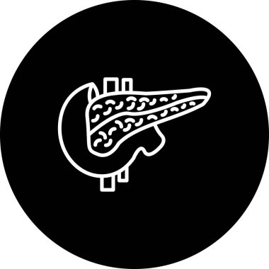 Pankreas Yüksek Kaliteli Özel Vektör Tasarımı