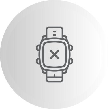 Akıllı Saat Modern Markalaştırma Vektör Varlığı