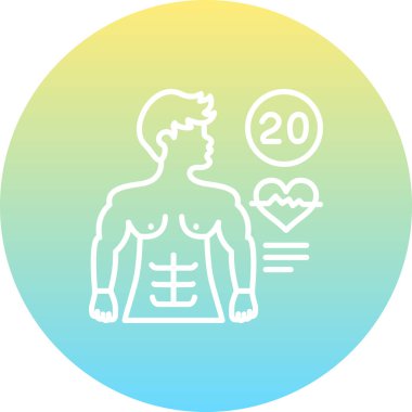 Kas ağı simgesi vektör illüstrasyonu