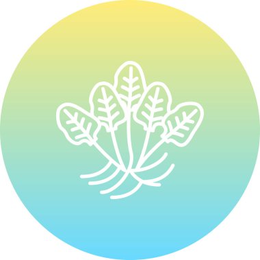 Ispanak Yüksek Çözünürlüklü Minimum Vektör Tasarımı