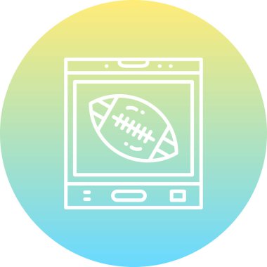 Tablet Stili Modern Dijital Sanat Nesnesi