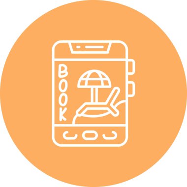 Seyahat Yüksek Çözünürlüklü Minimum Vektör Tasarımı Rezervasyon