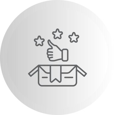 Ürün Derecelendirme Modern Marka Vektörü Varlığı