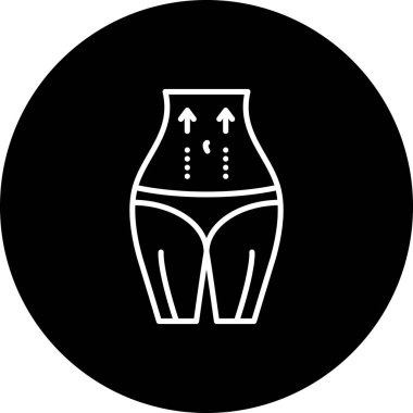 Aşağı doğru eğilimli bir çubuk grafik ve ok ile bir avro sembolü gösteren bir akıllı telefonun satır simgesi.