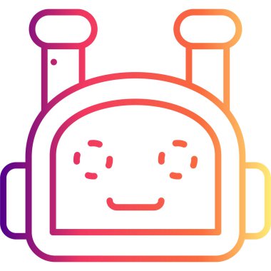 Sohbet robotu yardımcı simgesi, çevrimiçi destek