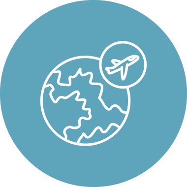 Flight Elegant Balanced Flat Art Feature