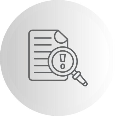 Risk simgesi vektör illüstrasyon tasarımı